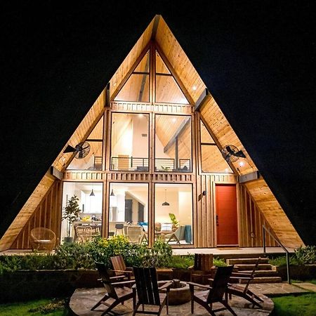 Gruene Daze Chalet - Stylish Aframe - Escape The Ordinary New Braunfels Luaran gambar