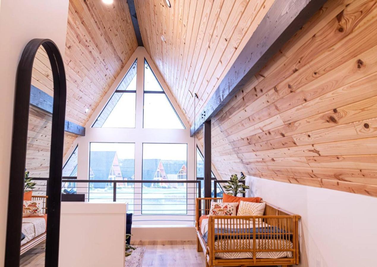 Gruene Daze Chalet - Stylish Aframe - Escape The Ordinary New Braunfels Luaran gambar