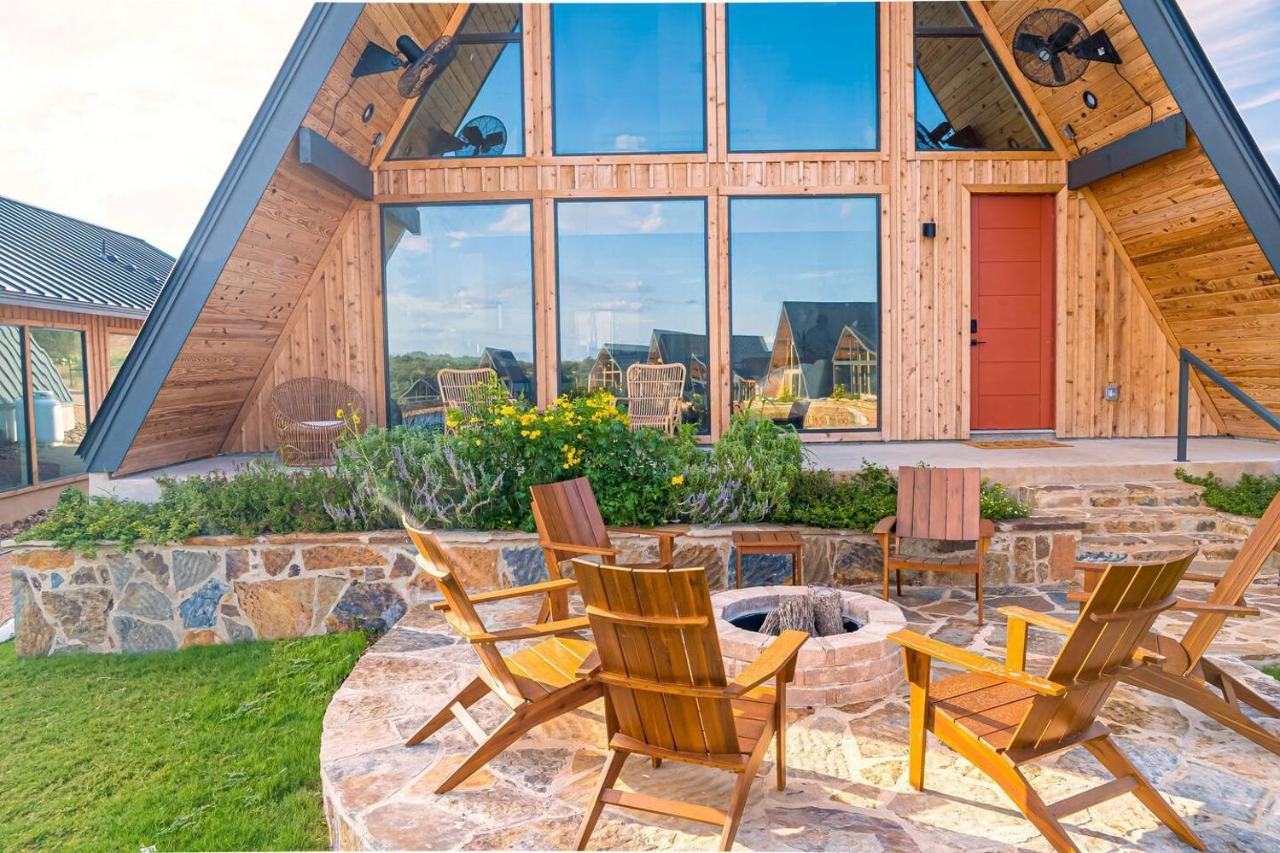 Gruene Daze Chalet - Stylish Aframe - Escape The Ordinary New Braunfels Luaran gambar