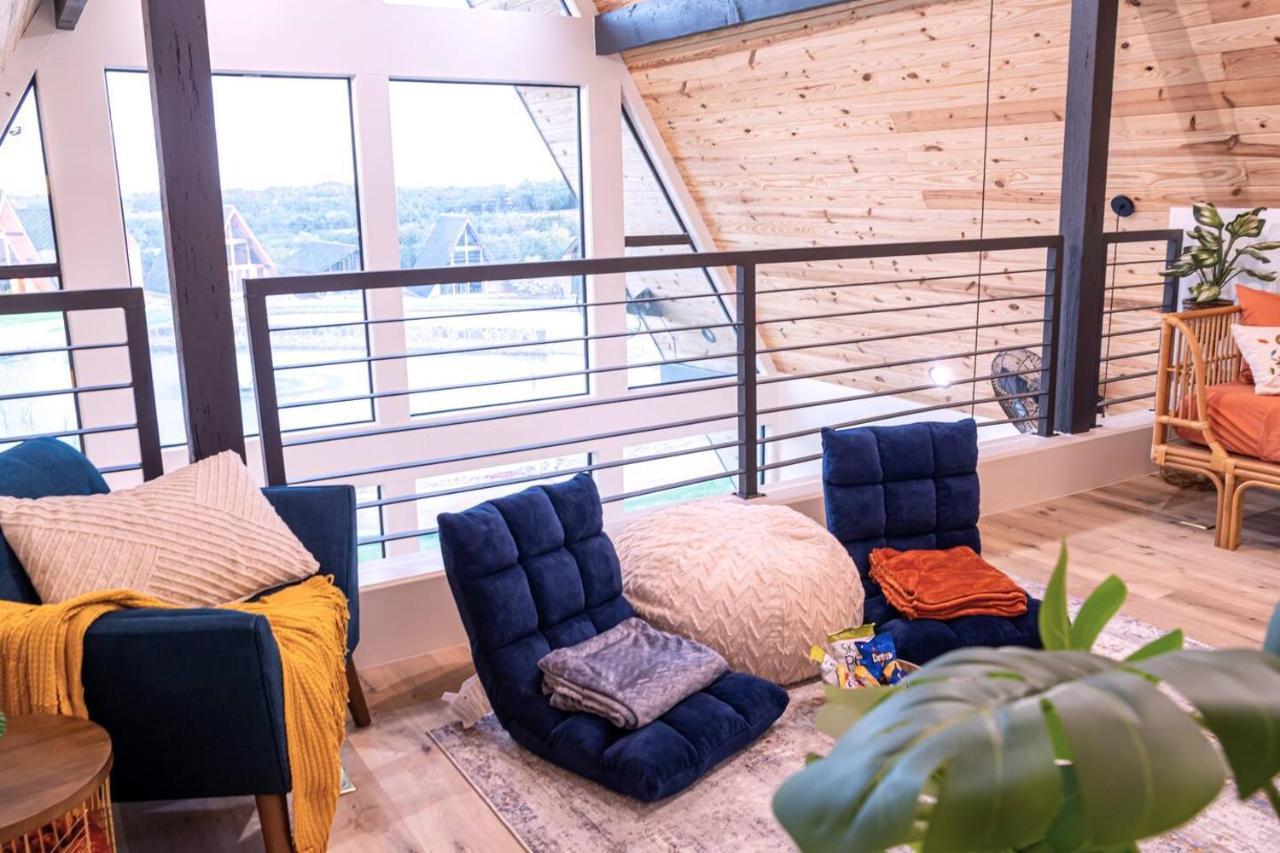 Gruene Daze Chalet - Stylish Aframe - Escape The Ordinary New Braunfels Luaran gambar