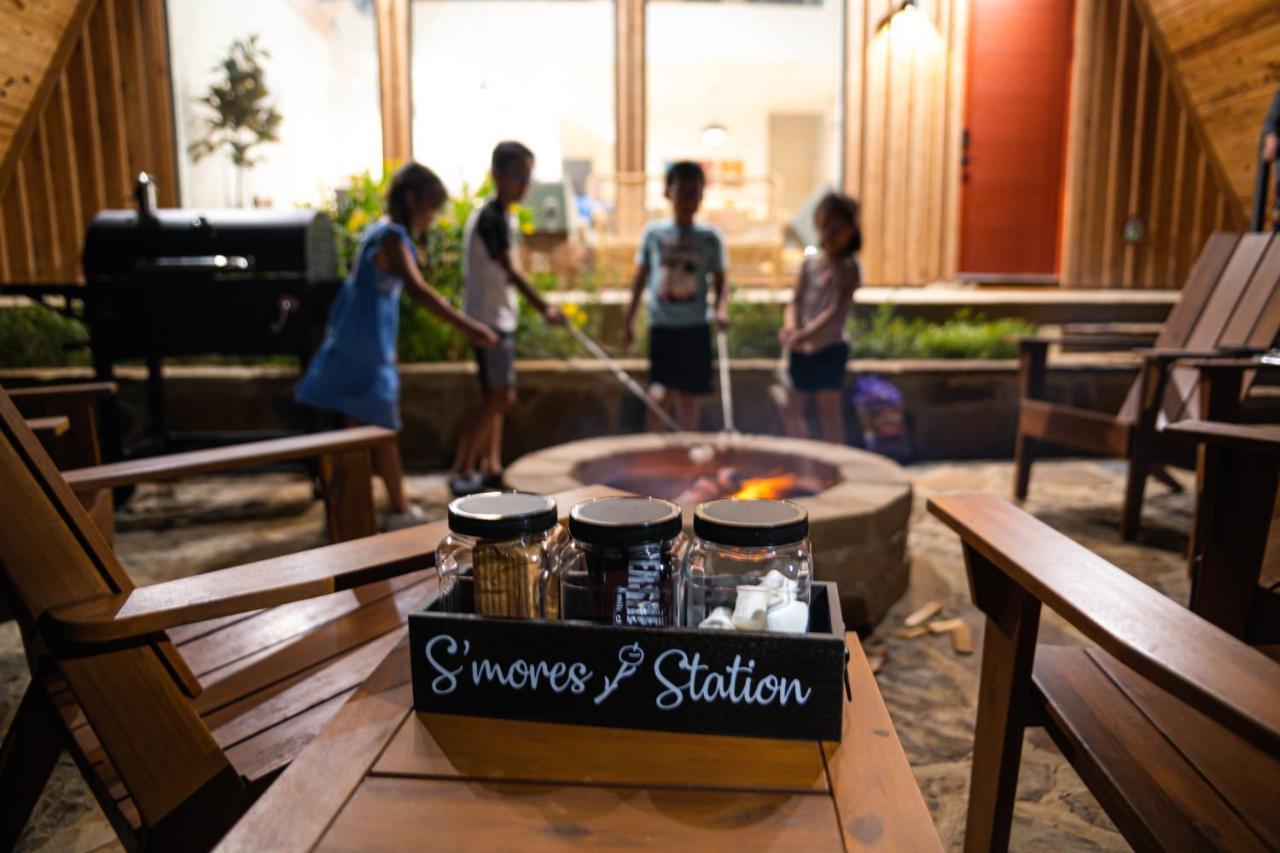 Gruene Daze Chalet - Stylish Aframe - Escape The Ordinary New Braunfels Luaran gambar